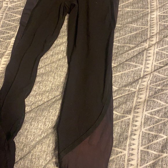 Black althleta leggings, worn once! Like brand new! - Picture 3 of 4